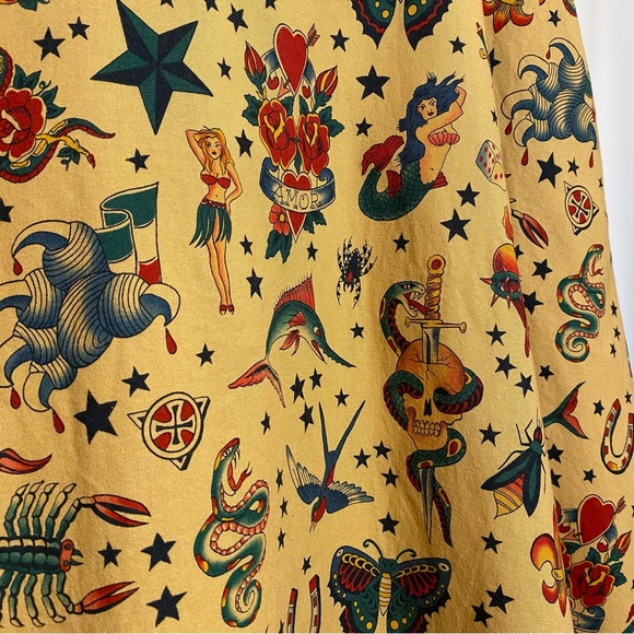 Hemet pinup circle skirt - Picture 4 of 4